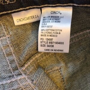 Cinch Mens Carter 2.4 Jeans